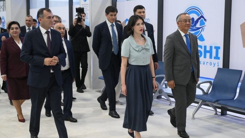 Qarshi shahrida zamonaviy Suv sporti saroyi foydalanishga topshirildi