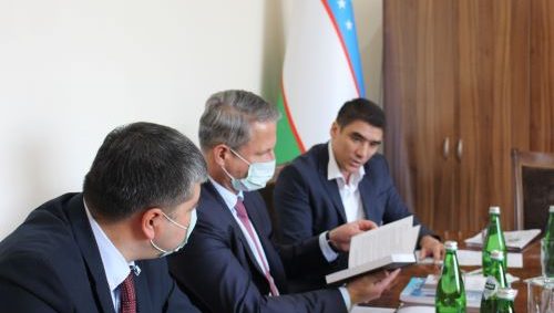 Milliy markazda Konrad Adenauer nomidagi fond vakolatxonasi rahbari bilan uchrashuv bo'ldi
