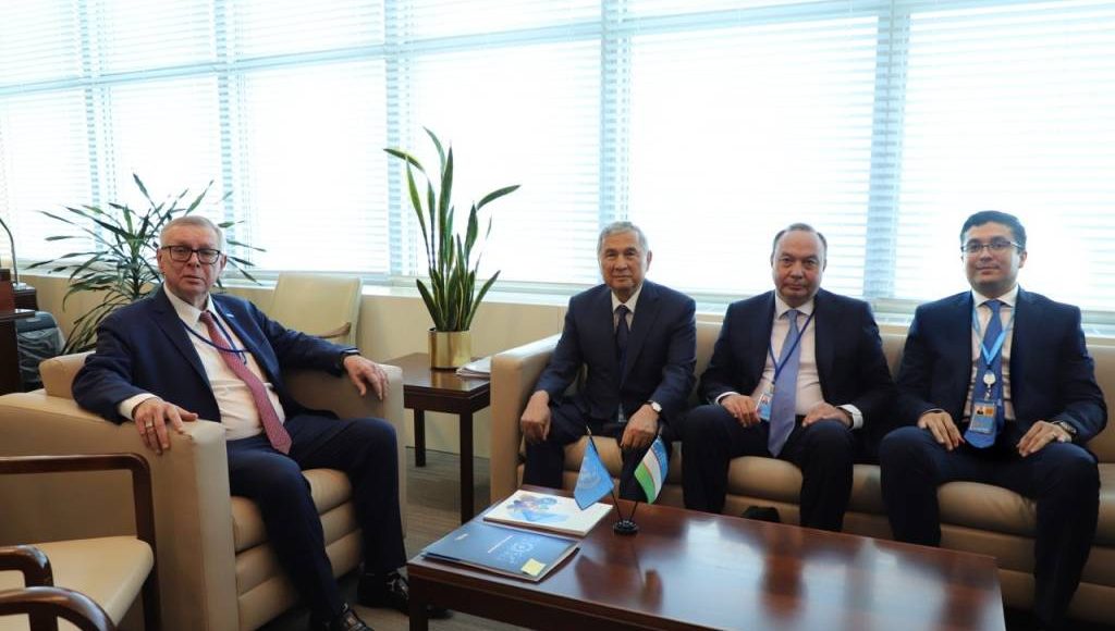 O‘zbekiston delegatsiyasi BMTning yuqori martabali vakillari bilan qator uchrashuvlar o‘tkazdi