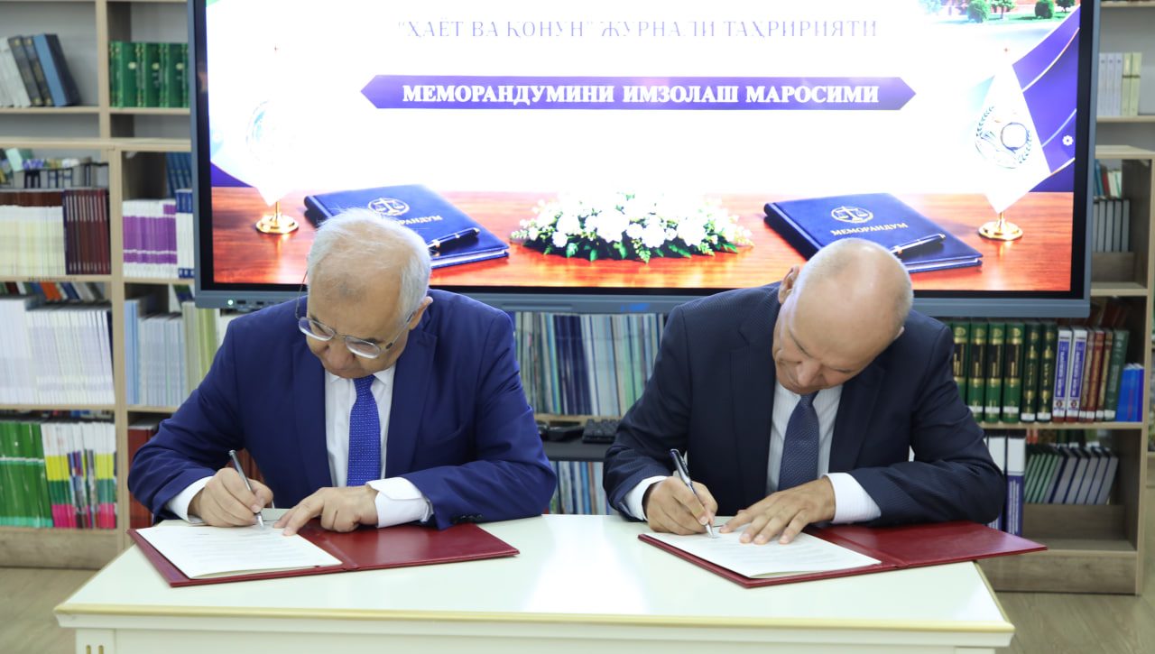 Inson huquqlari sohasidagi ta’lim va huquqiy nashrlar bilan hamkorlik istiqbollari