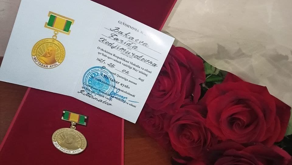 MARKAZIMIZNING MO''TABAR AYOLI