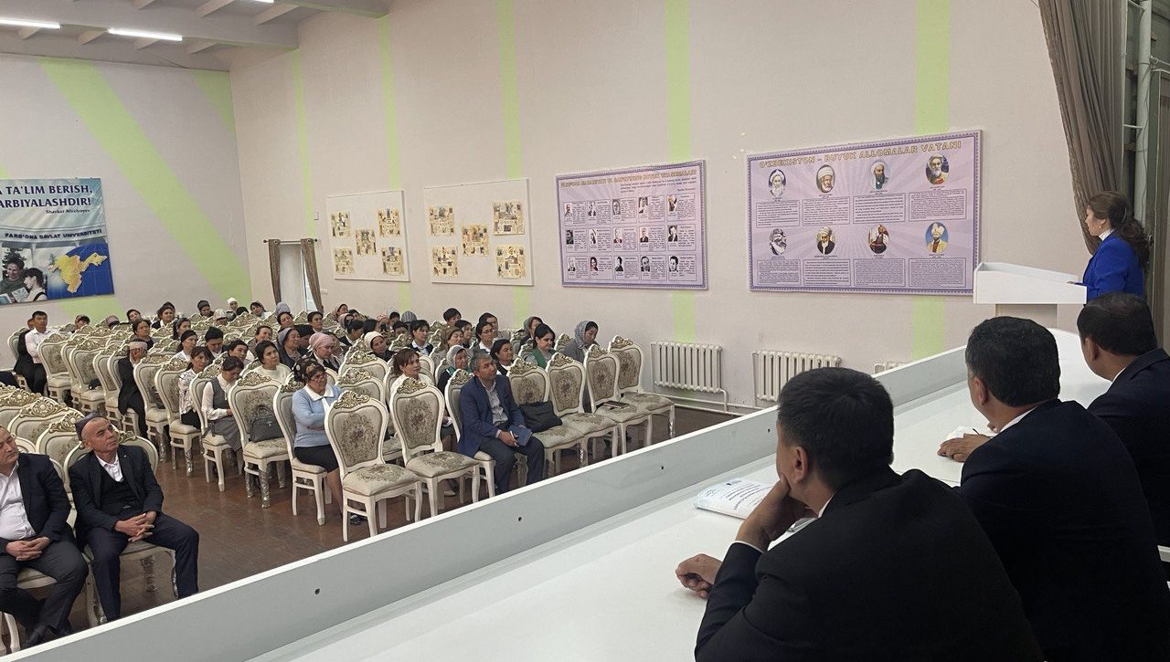 "Biz referendumda yangilanayotgan Konstitutsiya uchun  ovoz beramiz!” 