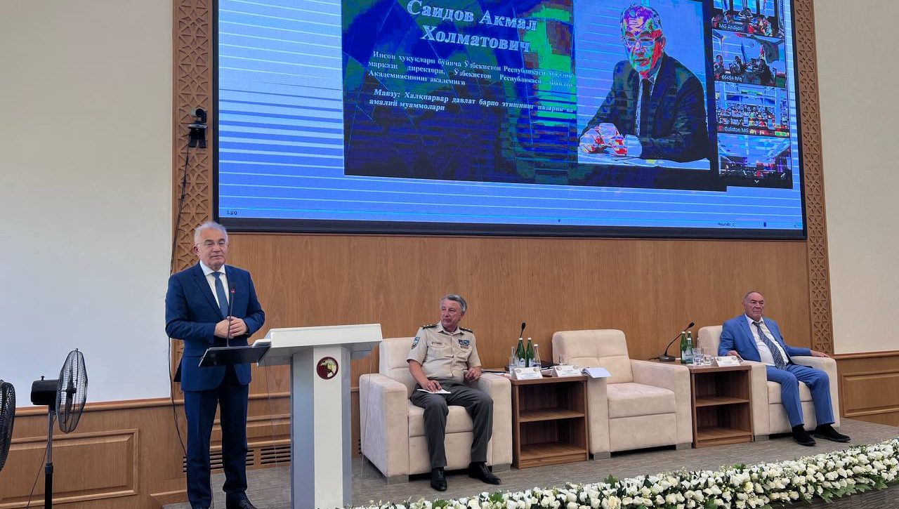 «Xalqparvar davlat barpo etish, inson qadrini ulug‘lash - taraqqiyotimizning bosh mezoni» mavzusida konferensiya