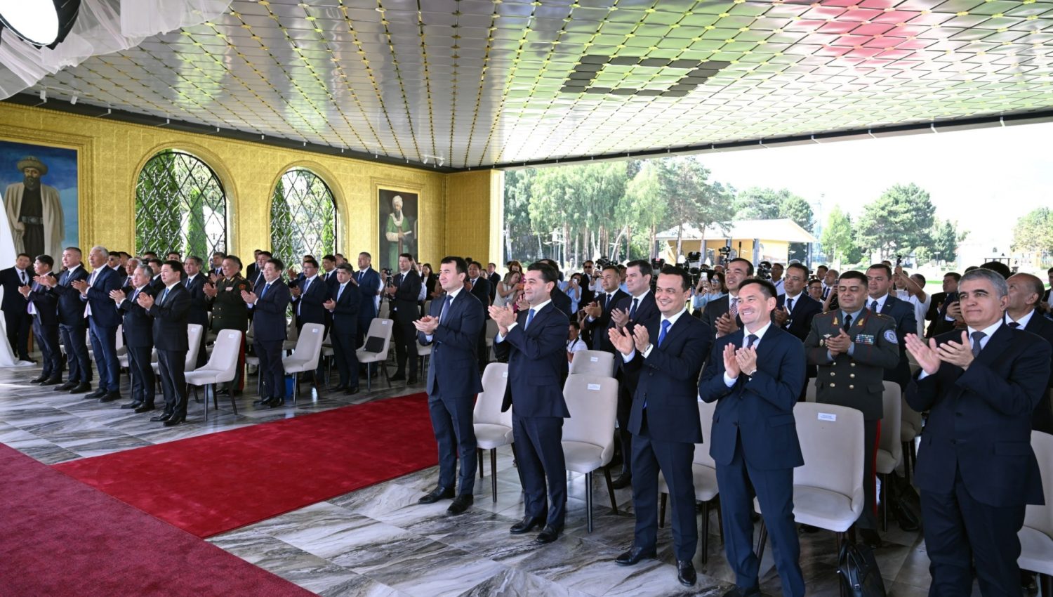 President of Uzbekistan awarded the Order of Manas, 1st Degree