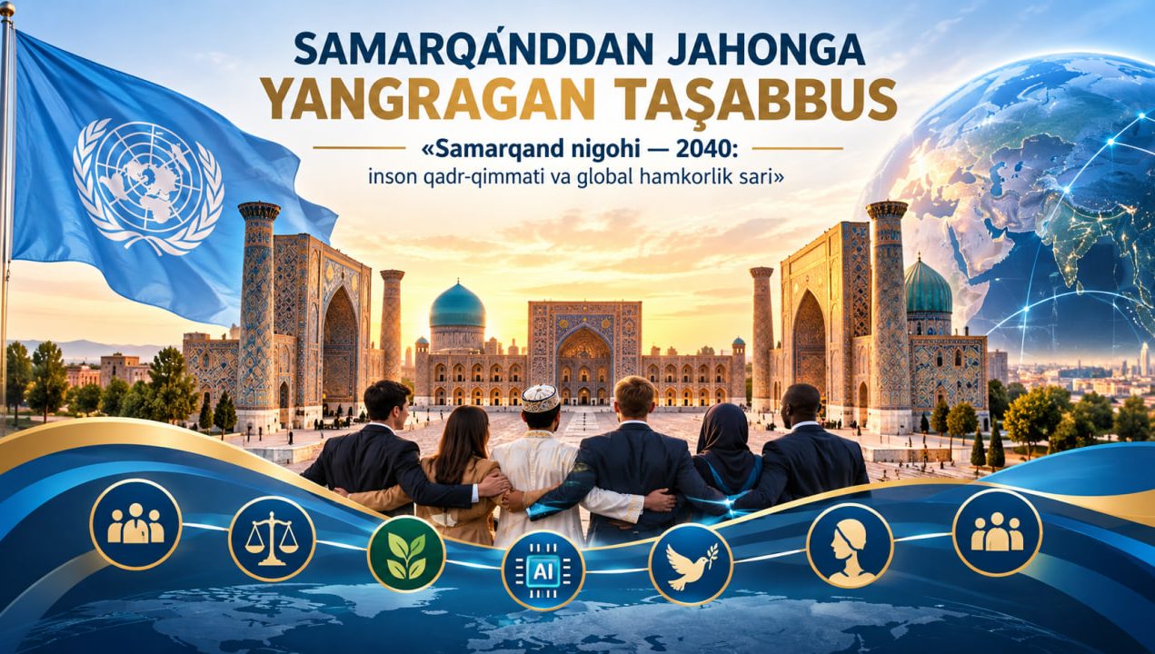 SAMARQANDDAN JAHONGA YANGRAGAN TAŞABBUS