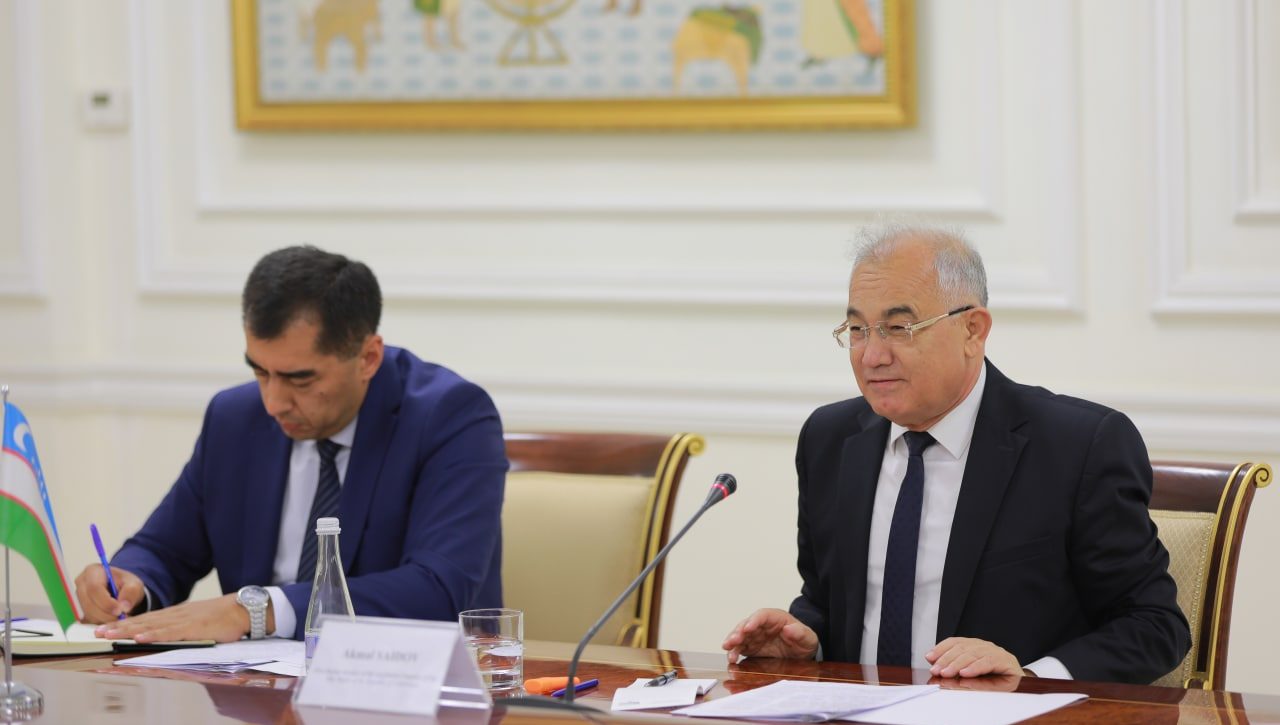 A.Saidov Fransiya Respublikasining O‘zbekistondagi Favqulodda va muxtor elchisi bilan uchrashdi