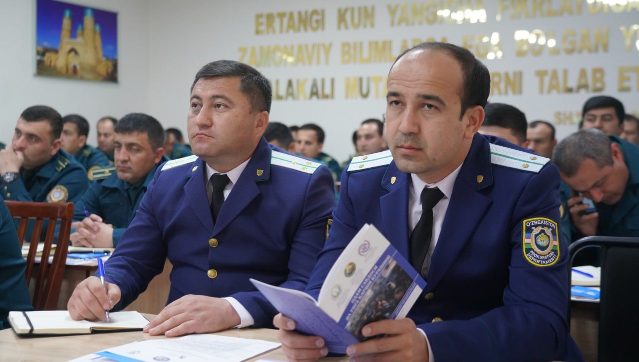 Buxoroda “Qiynoqqa solishga qarshi kurashish: xalqaro amaliyot va milliy tajriba” mavzusidagi o‘quv kursi bo‘lib o‘tdi