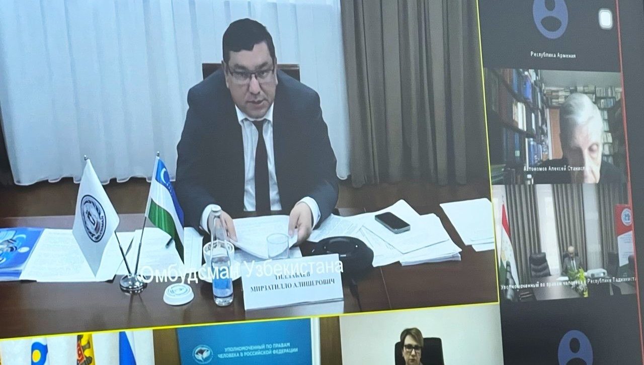 O‘zbekiston vakili MDHning Inson huquqlari bo‘yicha komissiyasi yig‘ilishida ishtirok etdi