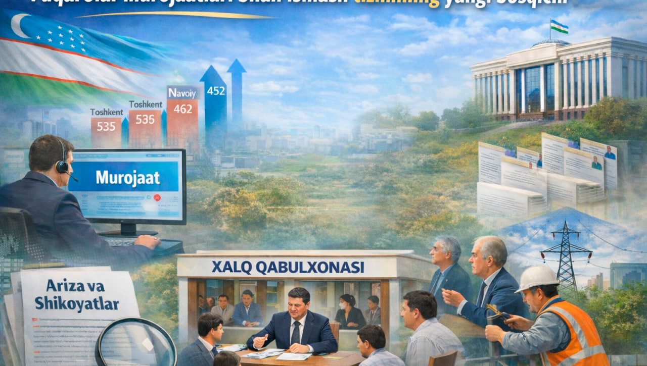 Fuqarolar murojaatlari bilan ishlash tizimining yangi bosqichi boshlandi