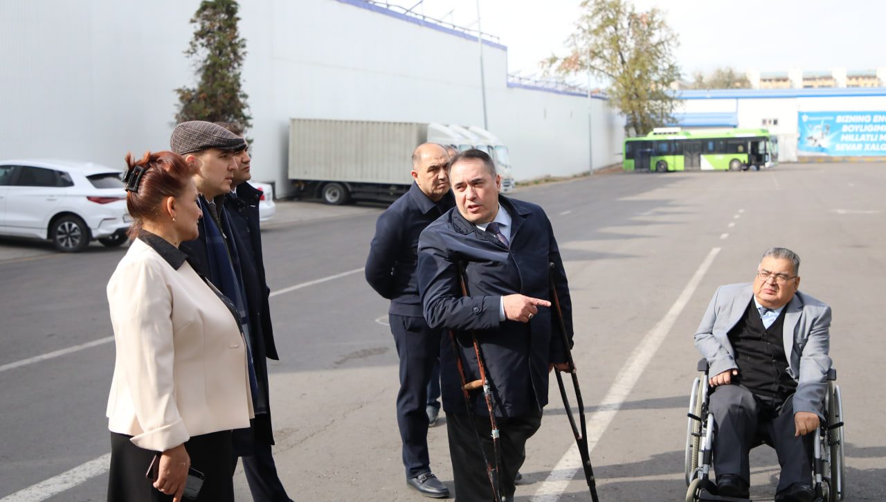 Jamoat transport soha vakillariga nogironligi bo‘lgan shaxslarni qo‘llab-quvvatlashning muhimligi tushuntirildi