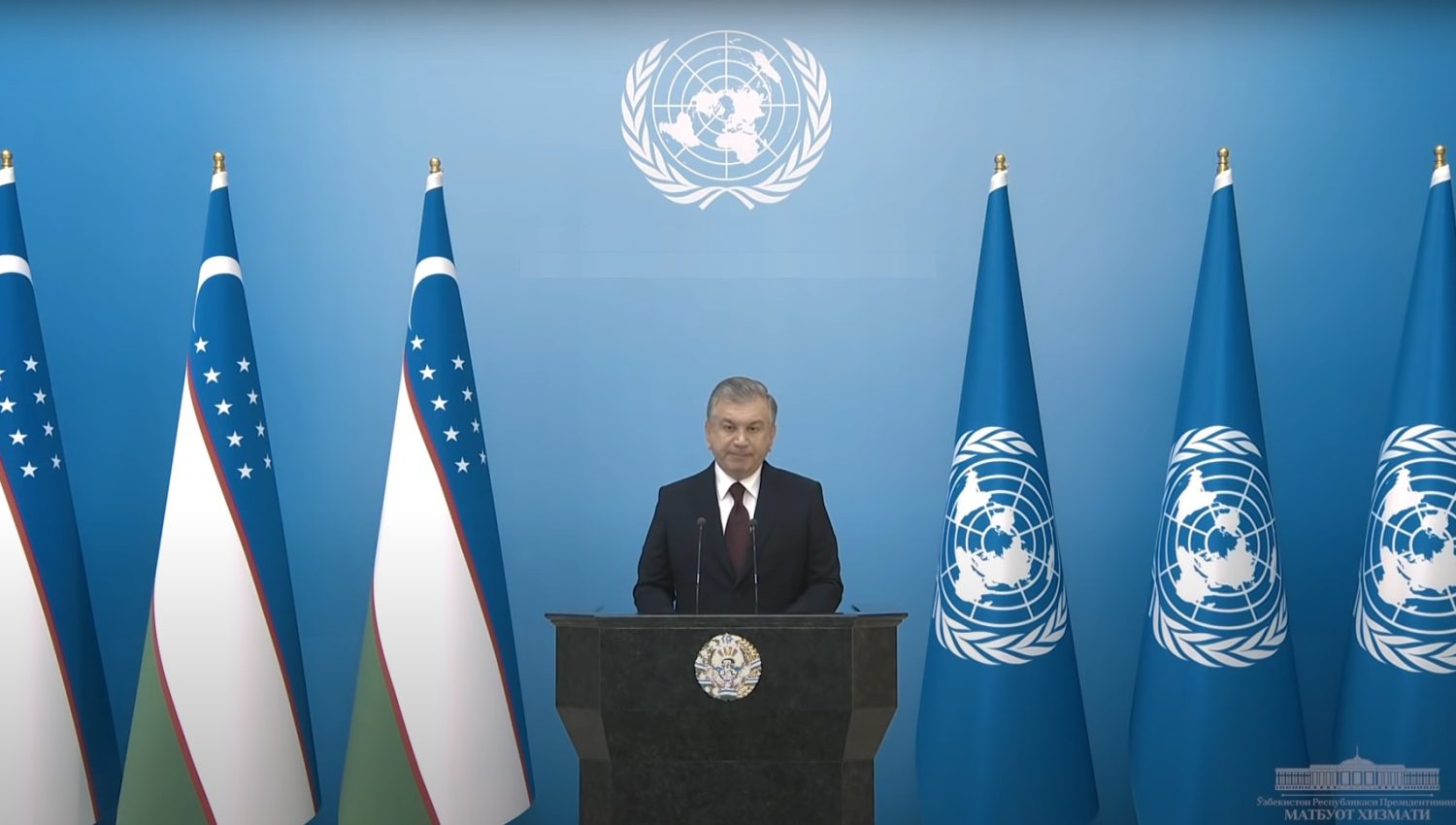  O'zbekiston Respublikasi Prezidentining BMT Bosh Assambleyasining 76-sessiyasidagi nutqiga munosabatlar