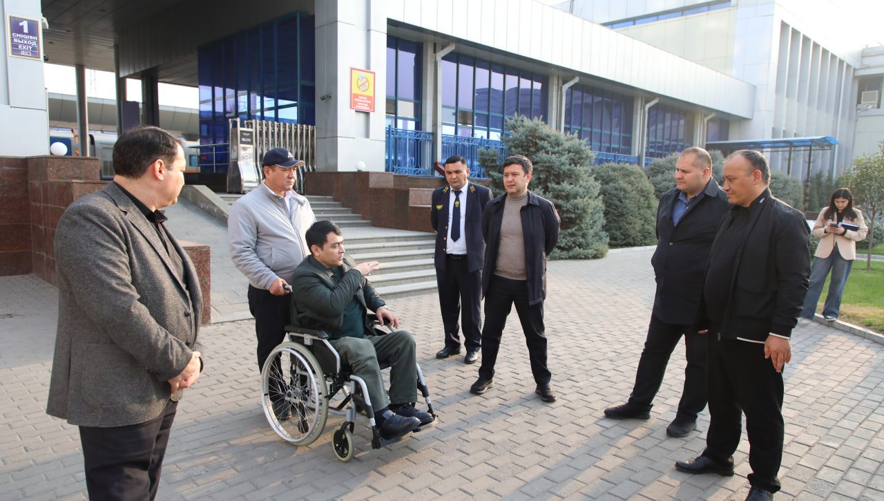 Poytaxtimizda nogironligi bo‘lgan shaxslarga yaratilgan sharoitlar yuzasidan monitoring o‘tkazildi