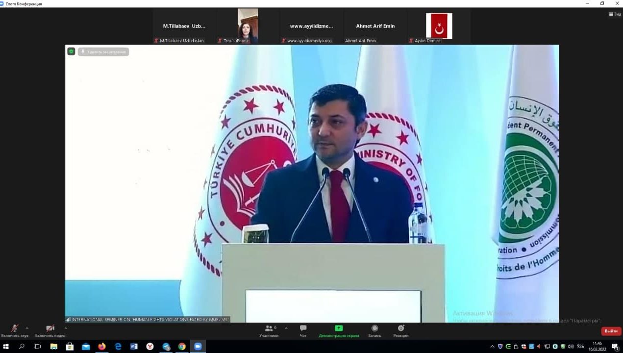 Islom hamkorlik tashkiloti inson huquqlarini rivojlantirish bo‘yicha xalqaro seminar o‘tkazmoqda