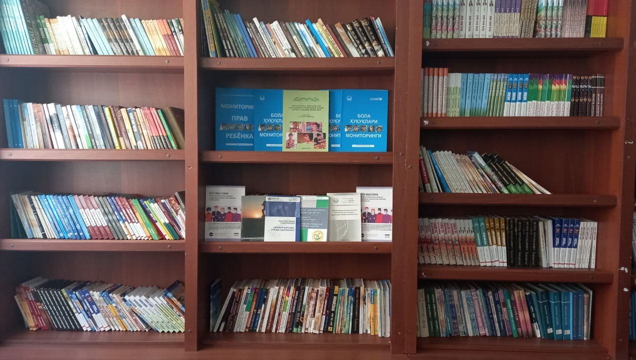 Milliy markaz tomonidan qamashilik bolajonlarga kitoblar sovg'a qilindi
