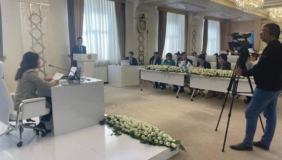 Inson huquqlari bo’yicha O’zbekiston Respublikasi Milliy markazining  tayanch doktoranti Xotin-qizlar huquqlari bo‘yicha umummilliy imtihonda qatnashdi