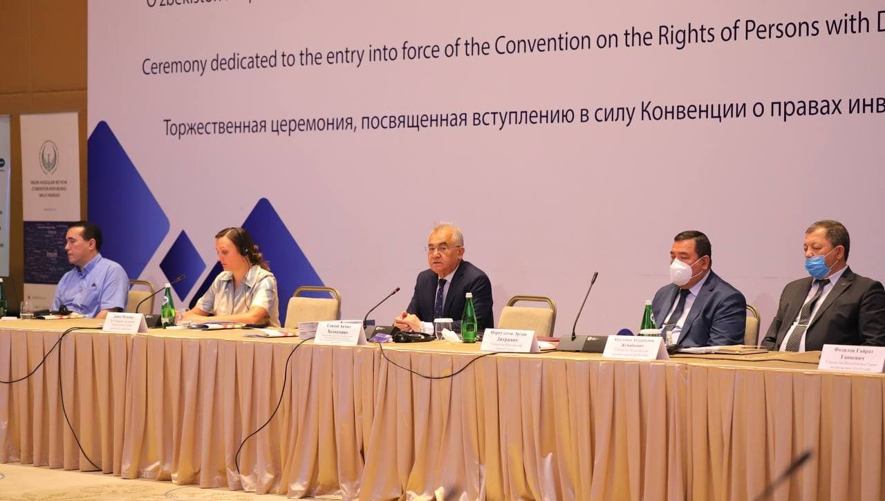 O'zbekistonda BMT Nogironlar huquqlari to'g'risidagi konventsiyasi amal qilmoqda