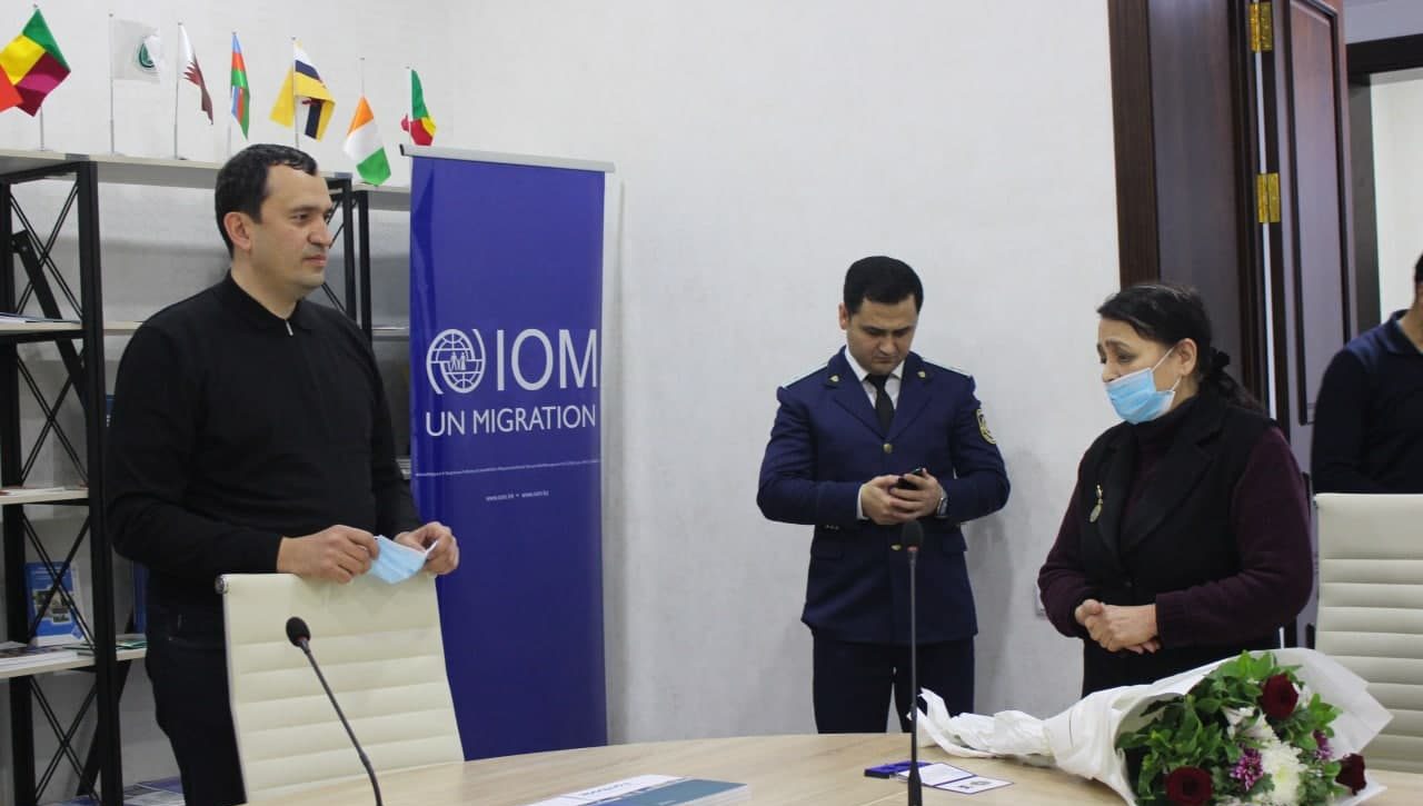 Milliy markaz faxriylari taqdirlandi