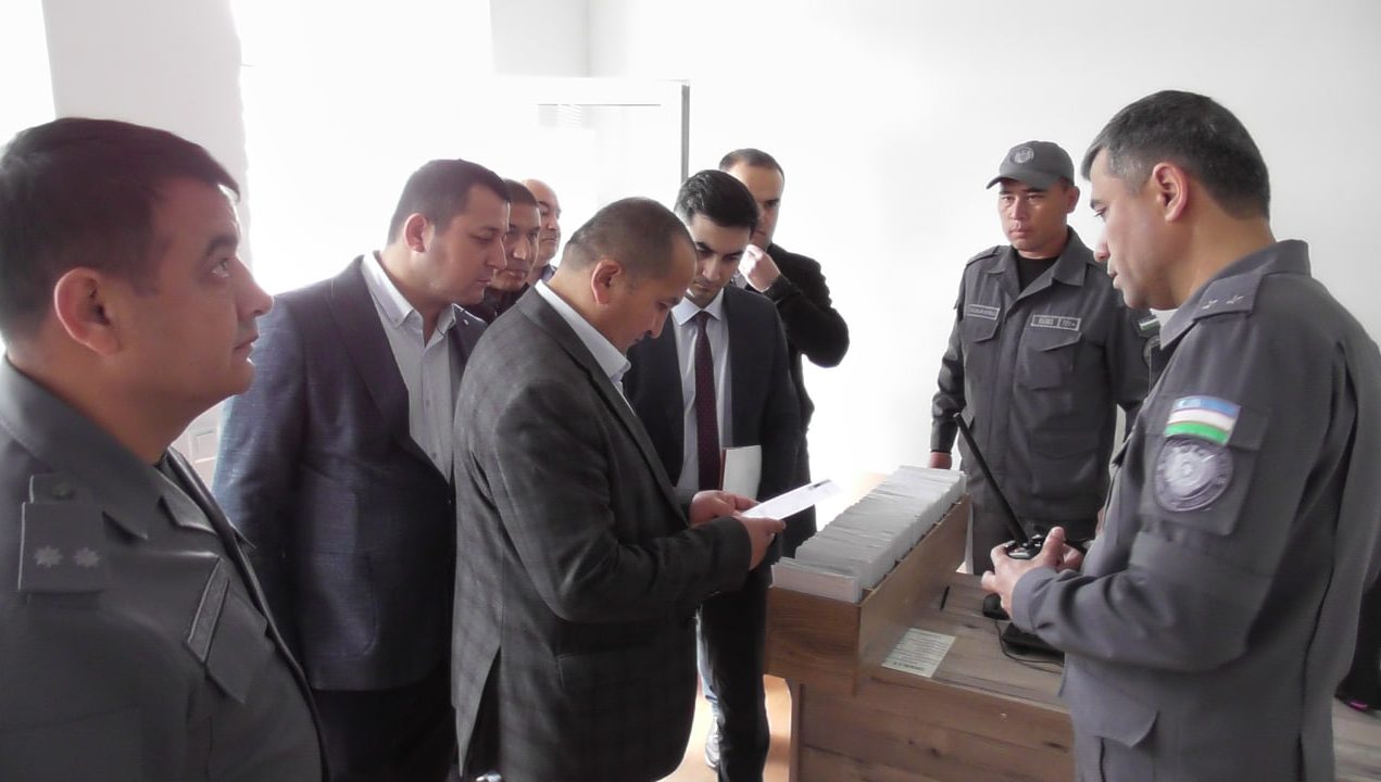 Milliy markaz ishchi guruhi Namangandagi jazoni ijro etish muassasalarini o‘rganmoqda