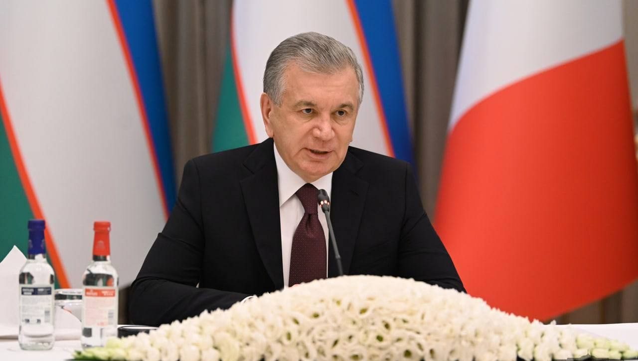 O‘zbekiston Prezidenti Fransiyaning yetakchi kompaniya va banklari rahbarlari bilan uchrashdi