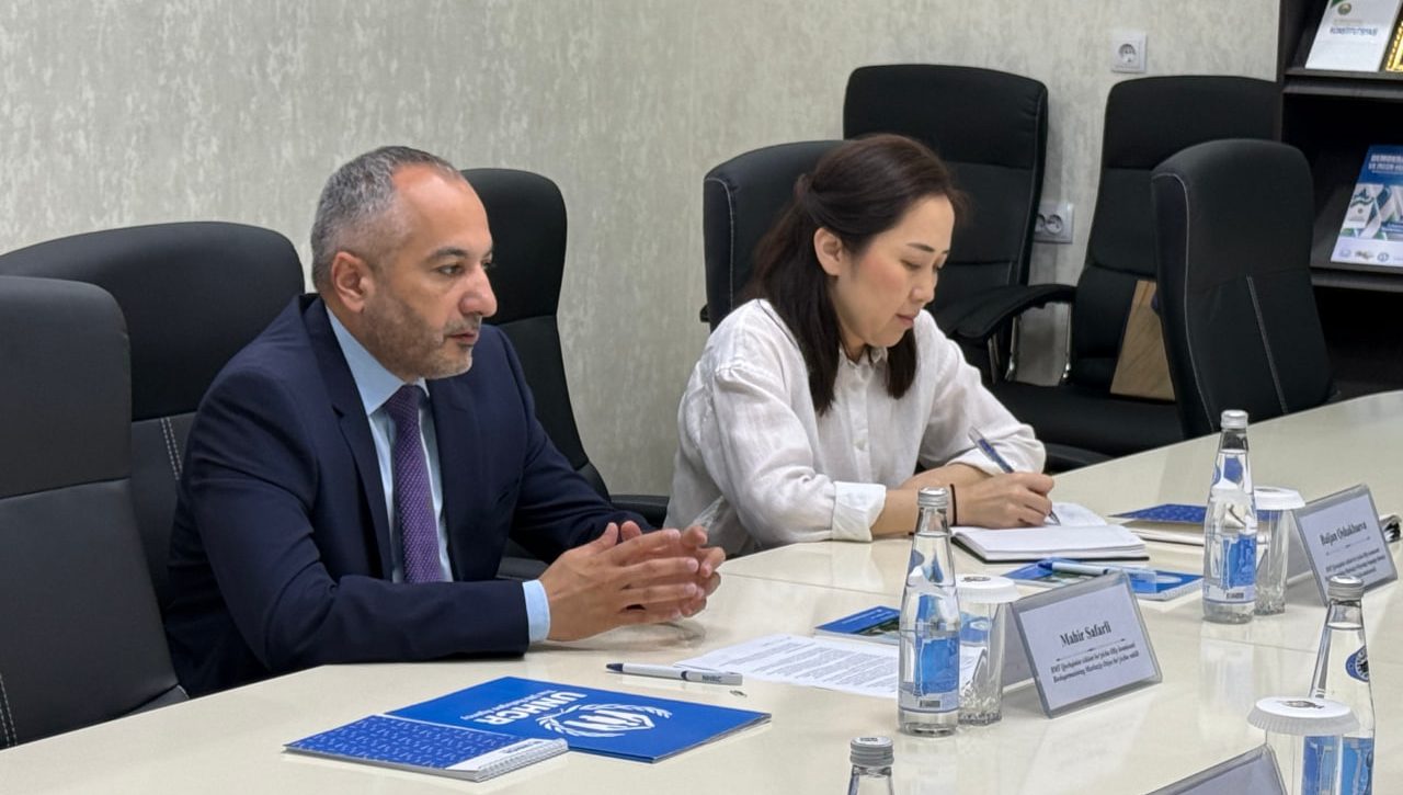 Inson huquqlari bo‘yicha O‘zbekiston Respublikasi Milliy markazi direktori  BMTning Qochoqlar ishlari bo‘yicha oliy komissari Boshqarmasining Markaziy Osiyo bo‘yicha vakili bilan  uchrashdi