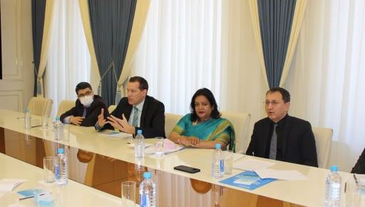 Birlashgan Millatlar Tashkilotining Giyohvandlik va jinoyatchilikka qarshi kurash bo'yicha Markaziy Osiyodagi mintaqaviy vakolatxonasi bilan uchrashuv to'g'risida