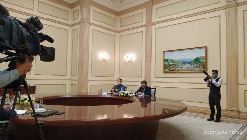 Xalqaro migratsiya tashkilotining Markaziy Osiyo bo'yicha mintaqaviy muvofiqlashtiruvchisi bilan uchrashuv