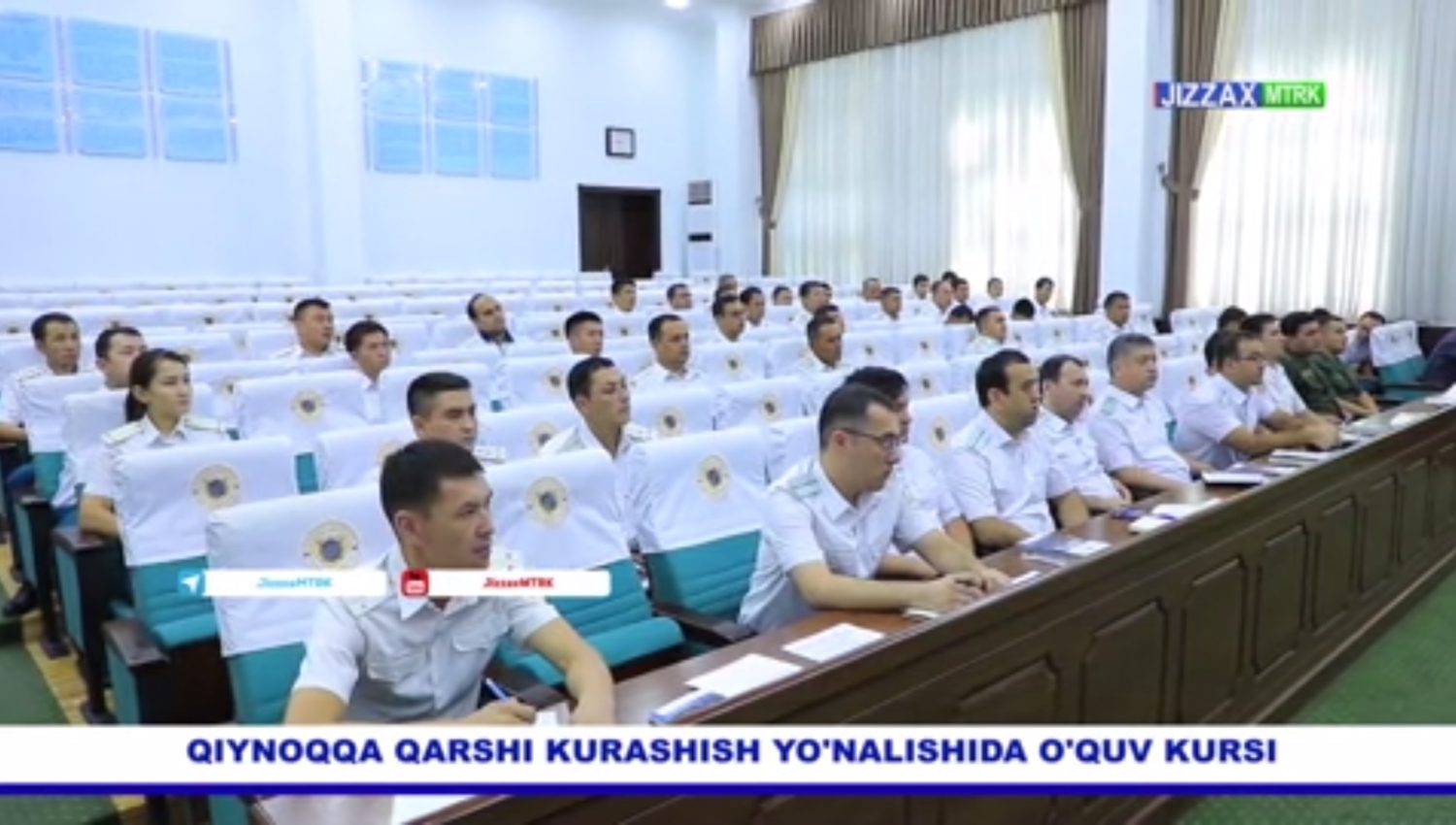 Jizzax viloyati IIBda sayyor o'quv kursi tashkil etildi