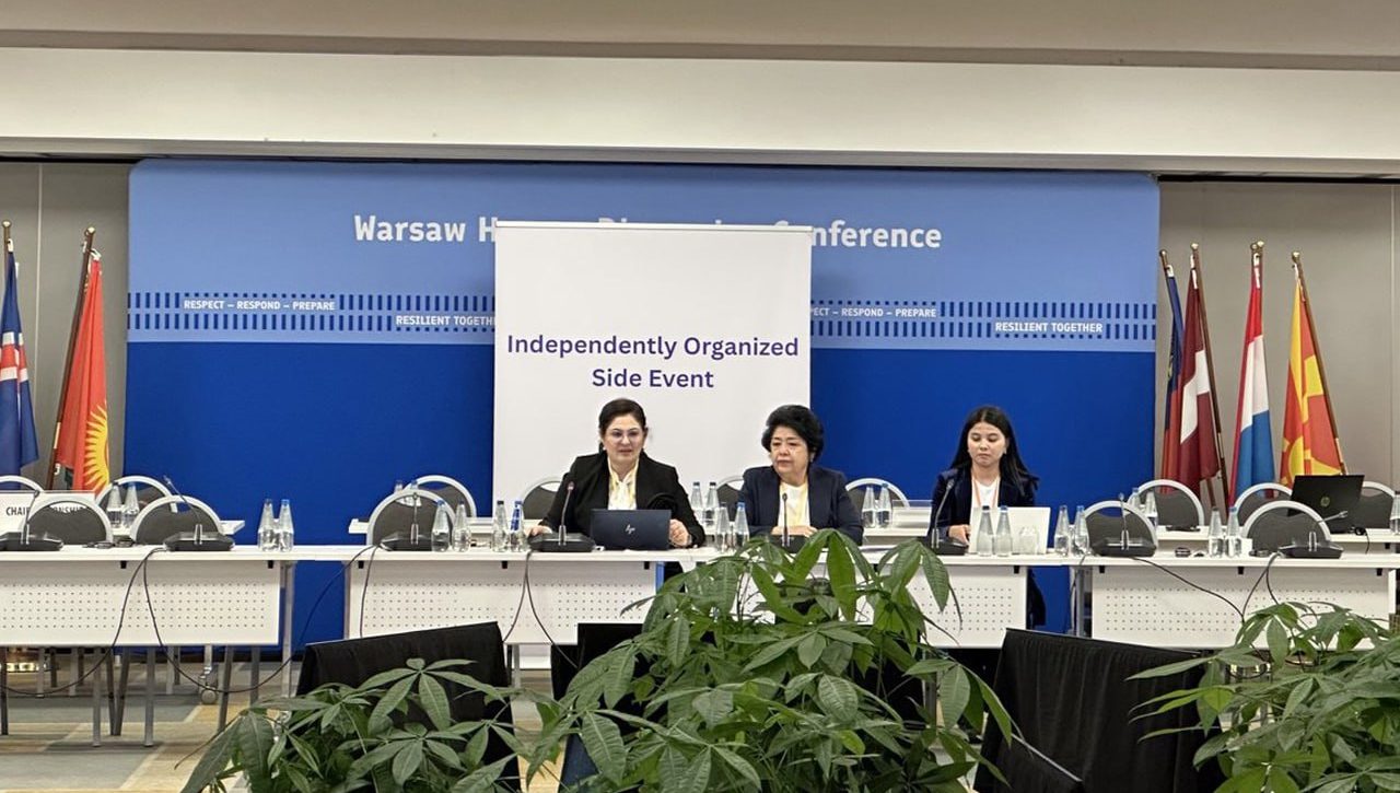 O‘zbekiston Varshava konferensiyasi doirasida gender tenglik sohasidagi yutuqlarini taqdim etdi