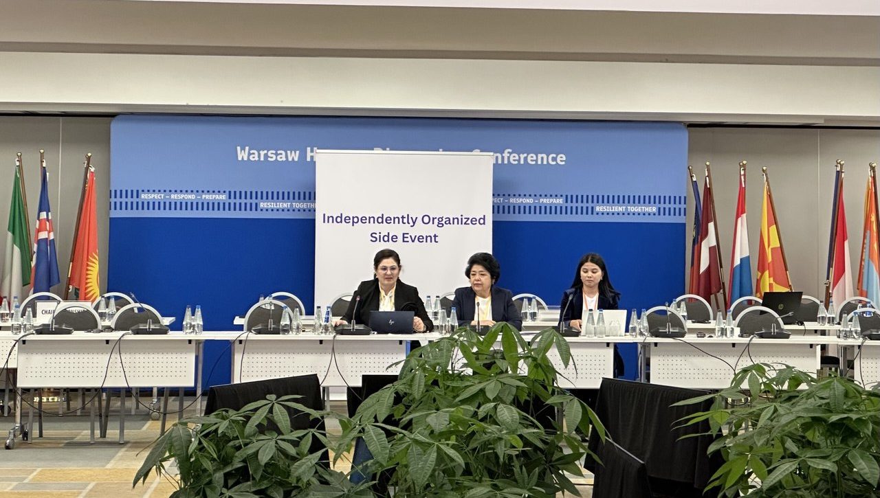 Varshava konferensiyasi doirasida gender tenglikka erishish bo‘yicha O‘zbekiston tajribasi taqdim etildi