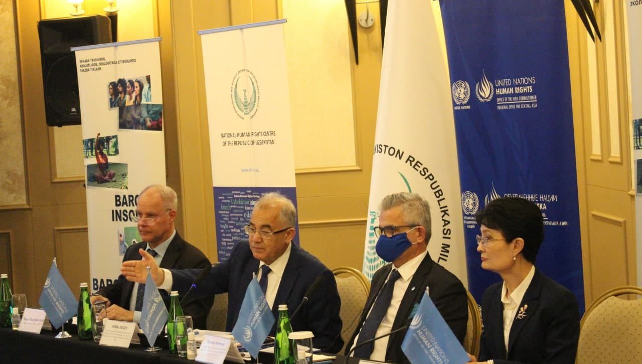 Xalqaro konferensiya: O‘zbekistonda Inson huquqlari sohasidagi ta’lim bo‘yicha uzluksiz tizim yaratilgan