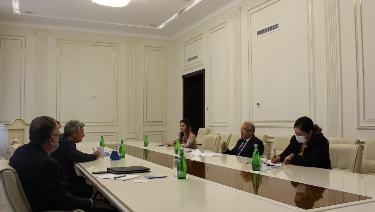 Akmal Saidov xalqaro kuzatuvchi Jan-Antuan Dyupra bilan  uchrashdi