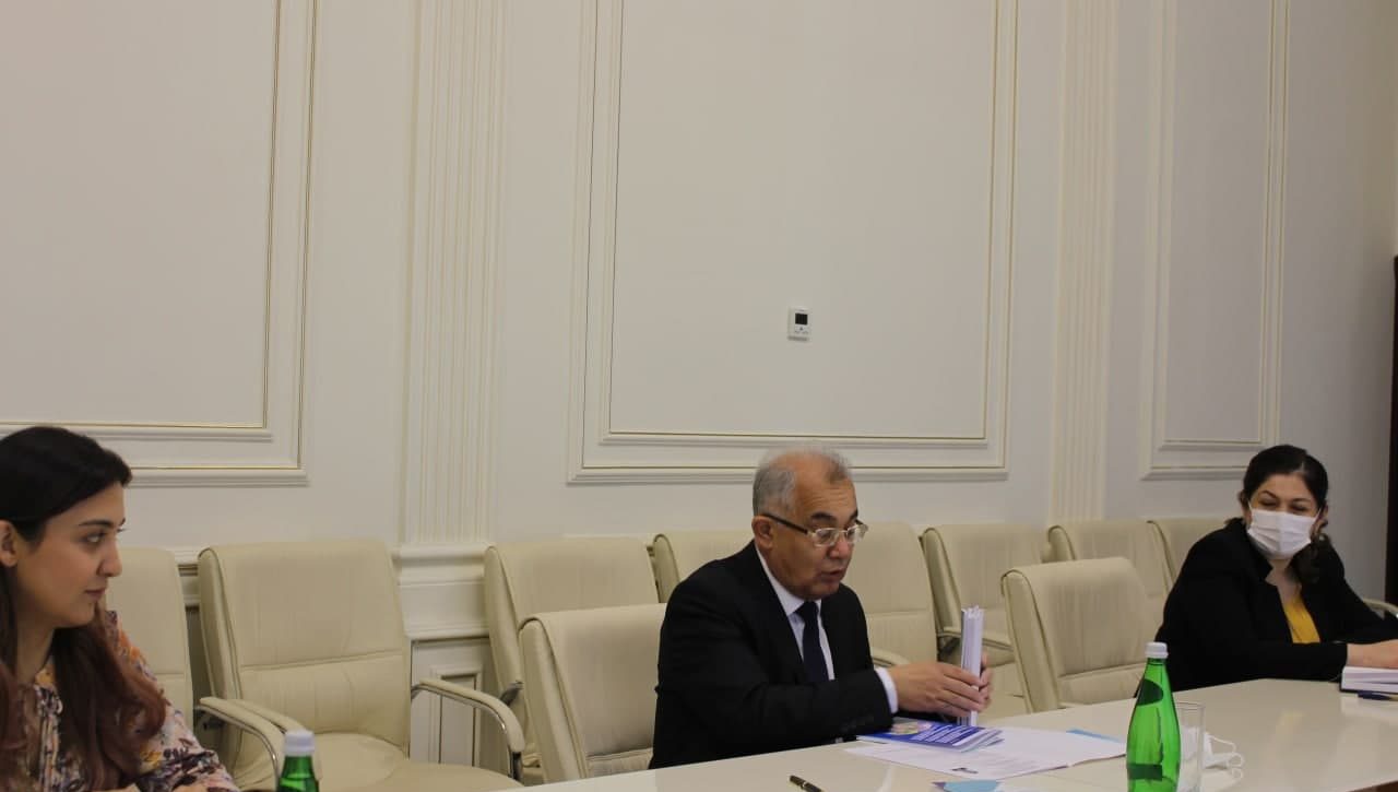 Akmal Saidov xalqaro kuzatuvchi Jan-Antuan Dyupra bilan  uchrashdi