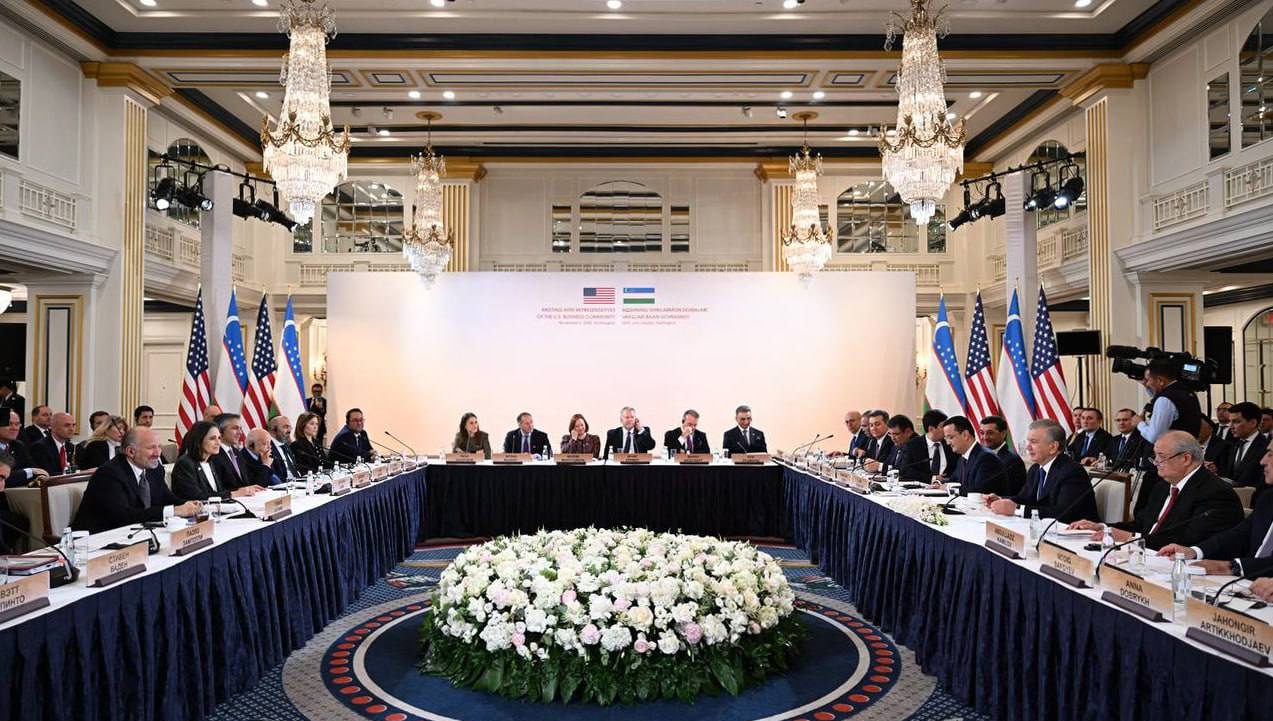 O‘zbekiston Prezidenti Amerika biznesi bilan strategik sheriklikning yangi yo‘nalishlarini ko‘rsatib o‘tdi