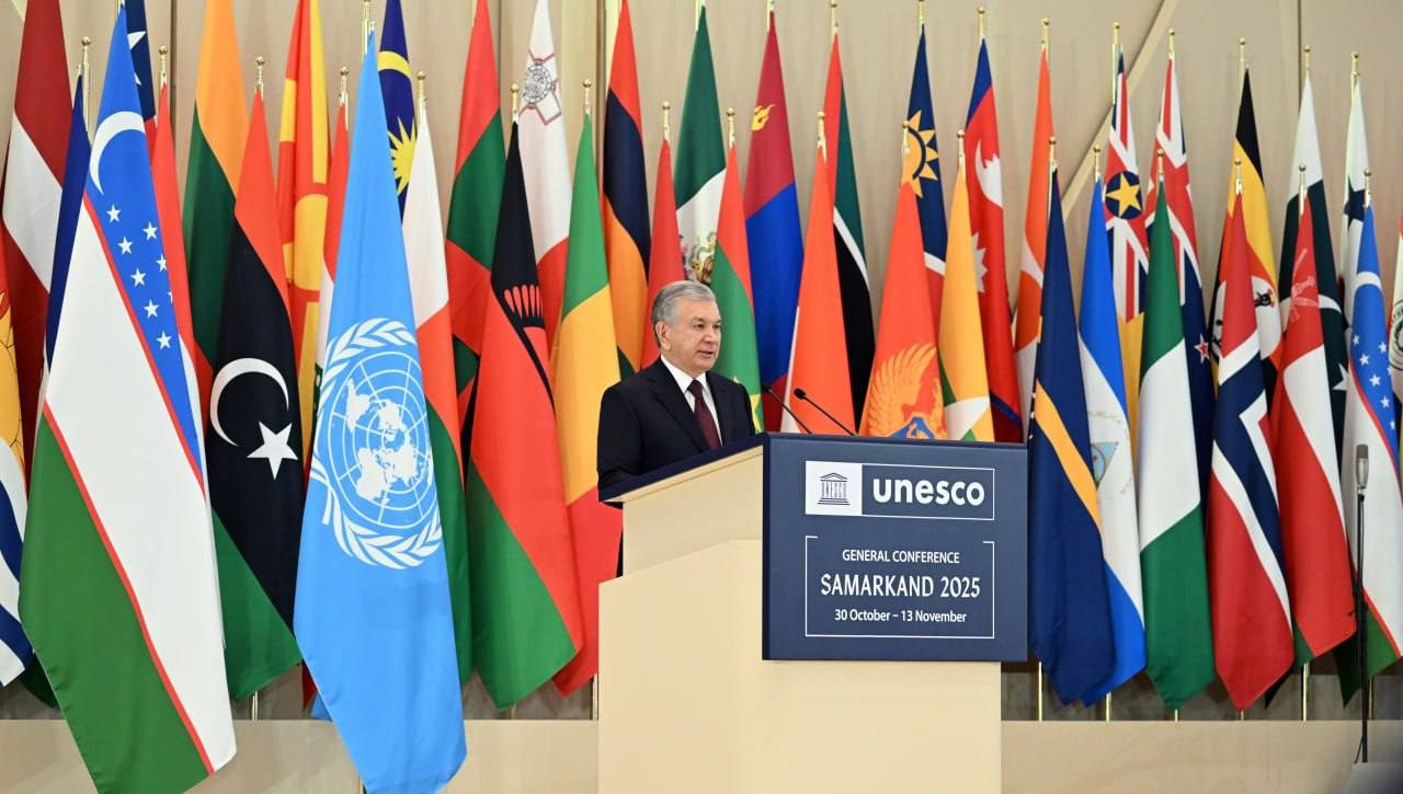 O‘zbekiston Prezidenti UNESCO doirasidagi amaliy hamkorlikni yanada kengaytirish bo‘yicha qator muhim tashabbuslarni ilgari surdi