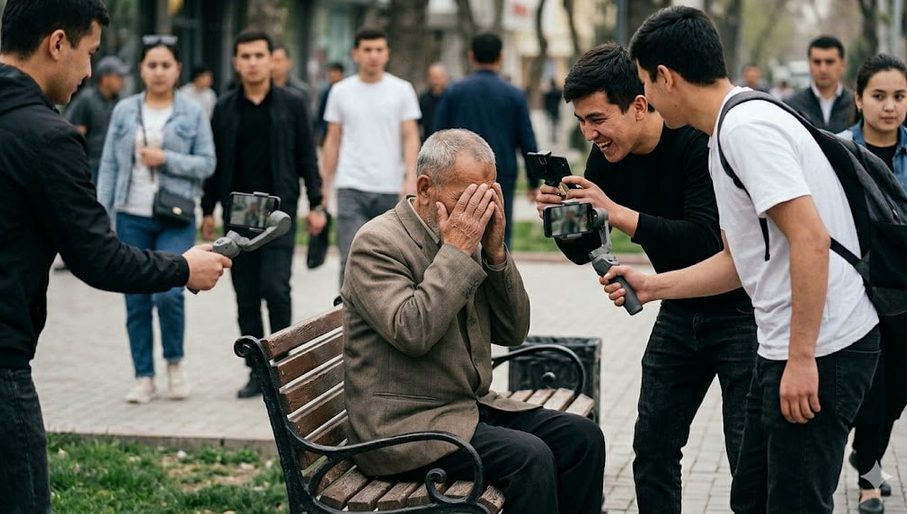  Pul dardida ruhiy himoyasiz insonlarni tomoshaga aylantirmang