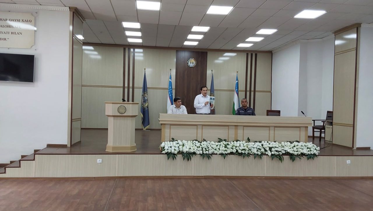 Ichki ishlar organlari xodimlari uchun ma’rifiy dars
