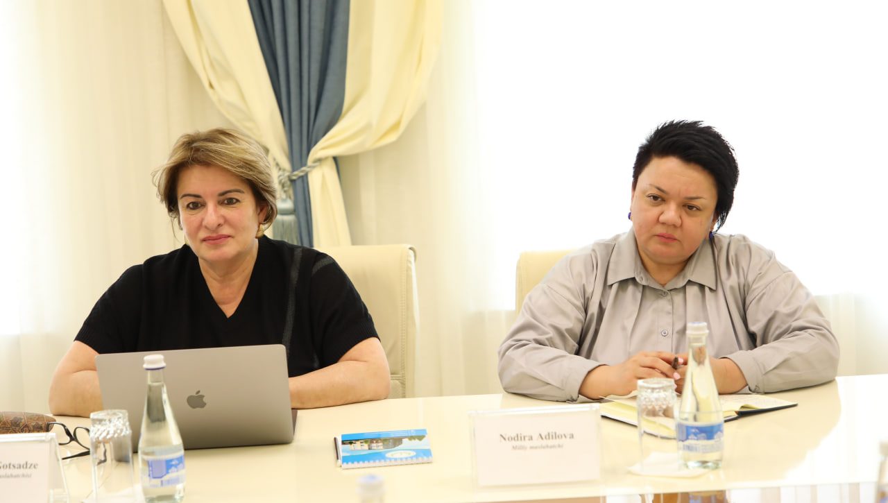YUNISEFning xalqaro maslahatchisi Tomar Gotsadze bilan uchrashuv