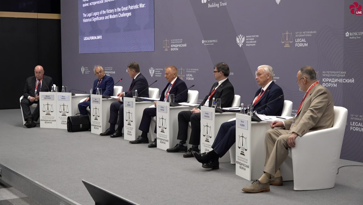 Akmal Saidov an’anaviy Peterburg xalqaro yuridik forumida ishtirok etdi