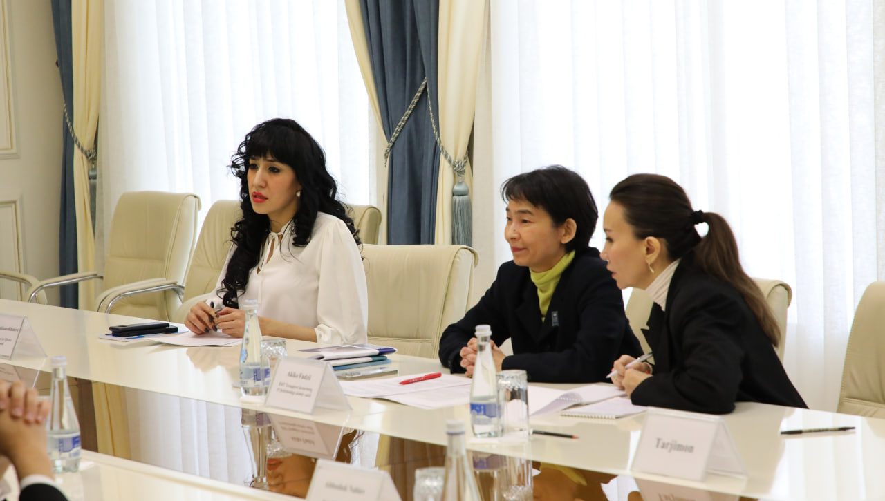 Milliy markaz direktori A.Saidov BMT Taraqqiyot dasturining O‘zbekistondagi Doimiy vakili A.Fudzii bilan uchrashdi