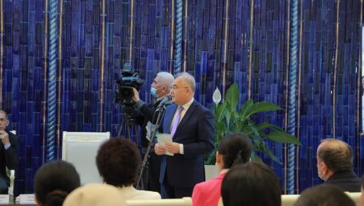 Abdulla Oripov tavalludining 80 yilligiga bag'ishlangan xotira tadbiridan fotoreportaj