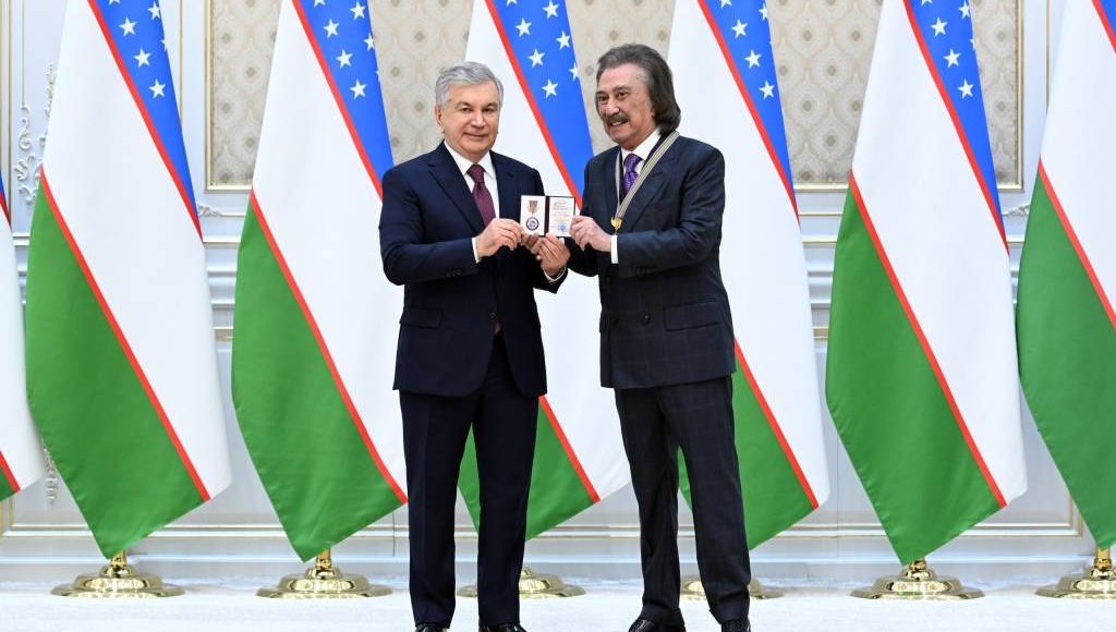 O‘zbekiston xalq artisti Farrux Zokirov sharaflandi