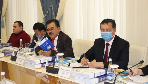 Milliy markazda taqdimot: Brayl alifbosida chop etilgan yangi nashrlar