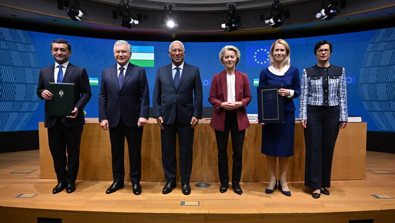 O‘zbekiston Respublikasi va Yevropa Ittifoqi o‘rtasida Kengaytirilgan sheriklik va hamkorlik to‘g‘risida tarixiy bitim imzolandi