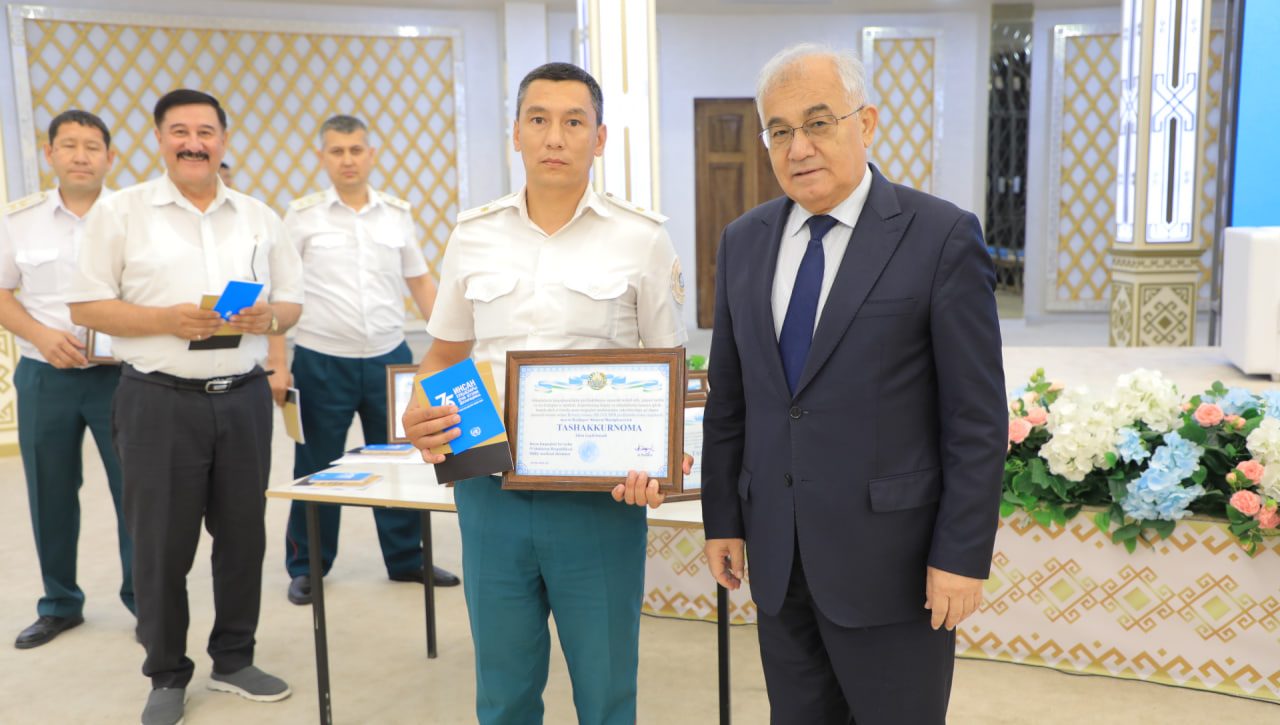 Akademik Akmal Saidov Nukusdagi seminar-treningda  ishtirok etdi