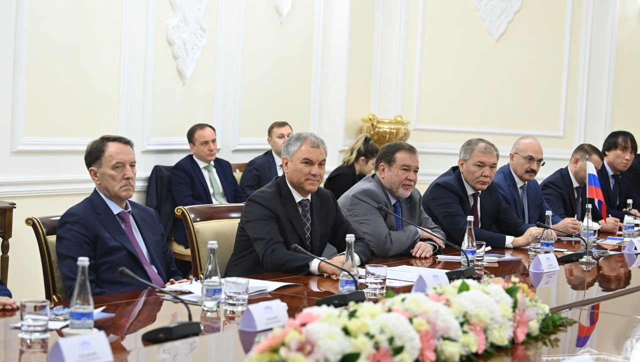 Rossiya Federal Majlisi Davlat Dumasi raisi boshchiligidagi delegatsiya tashrifi