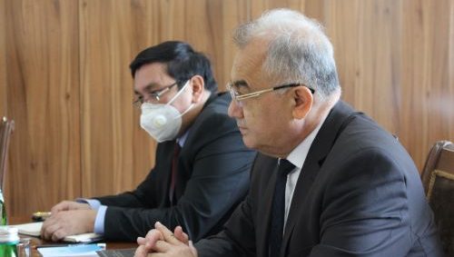 Milliy markazda Konrad Adenauer nomidagi fond vakolatxonasi rahbari bilan uchrashuv bo'ldi