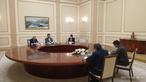 Xalqaro migratsiya tashkilotining Markaziy Osiyo bo'yicha mintaqaviy muvofiqlashtiruvchisi bilan uchrashuv