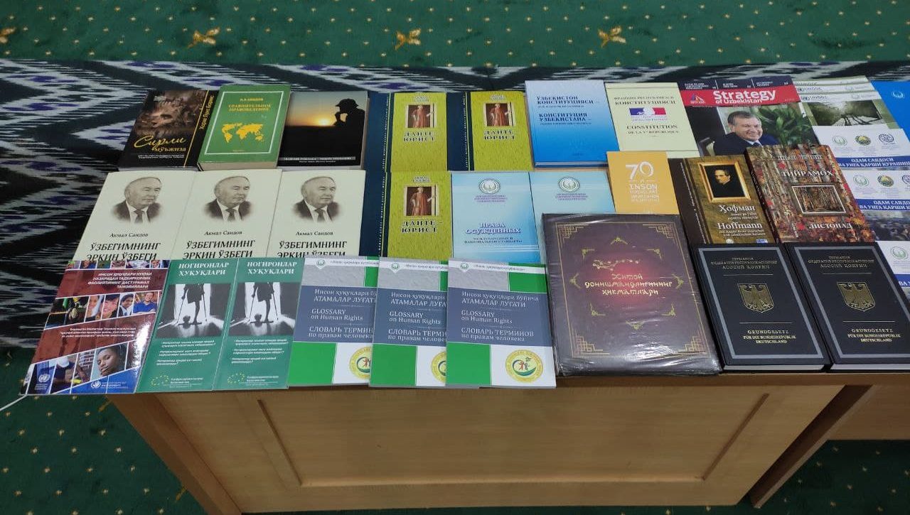 Milliy markaz kitoblari –  “Bolalar shaharchasi” kutubxonasiga