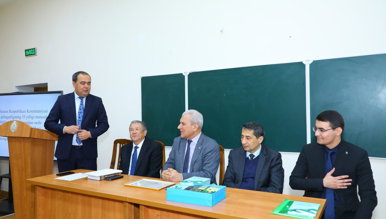 Sirdaryoda kitob taqdimoti o‘tkazildi