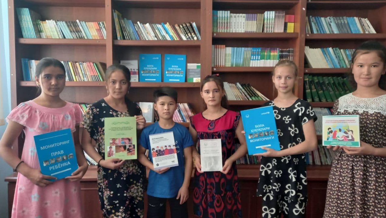 Milliy markaz tomonidan qamashilik bolajonlarga kitoblar sovg'a qilindi